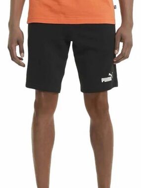 Puma Black Athletic Logo Shorts